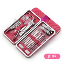 Load image into Gallery viewer, Nail manicure tool kit combo set
