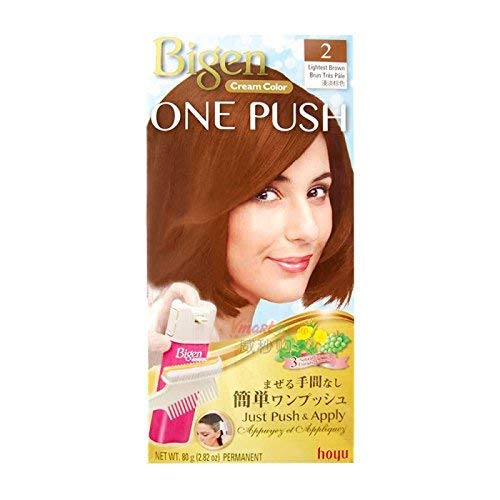 Bigen Cream Color One Push #2 Lightest Brown