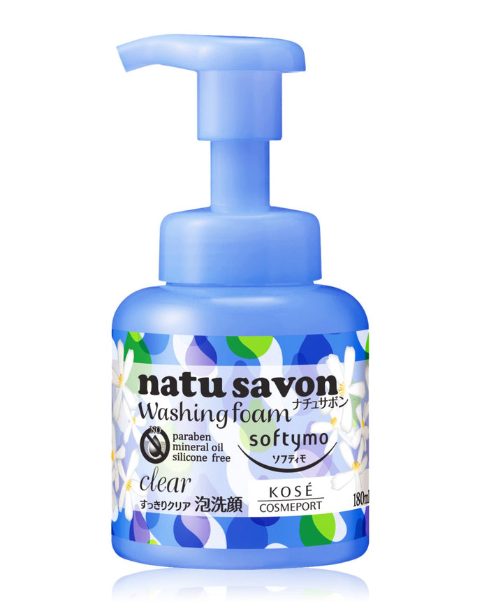 KOSE Softy Mo Natu Savon Foam Wash Clear