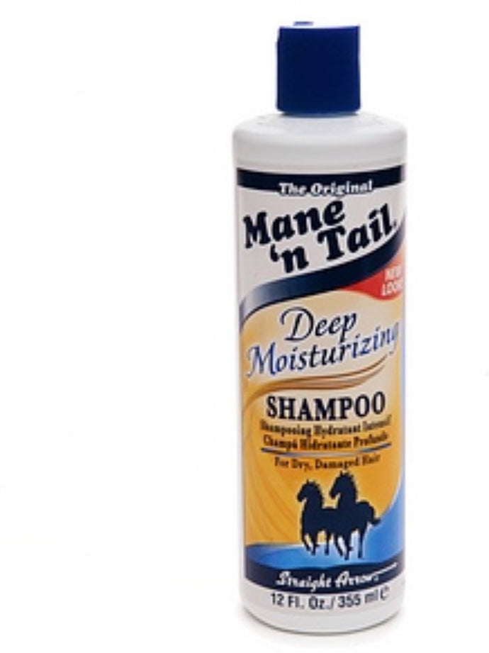 Mane'n Tail Deep Moisturizing Shampoo for Dry, Damaged Hair 12 oz