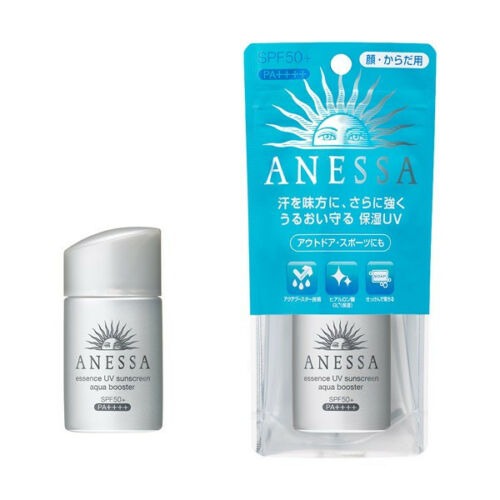 SHISEIDO ANESSA Essence UV Sunscreen Aqua Booster SPF50+/PA++++ 25ml Mini JAPAN